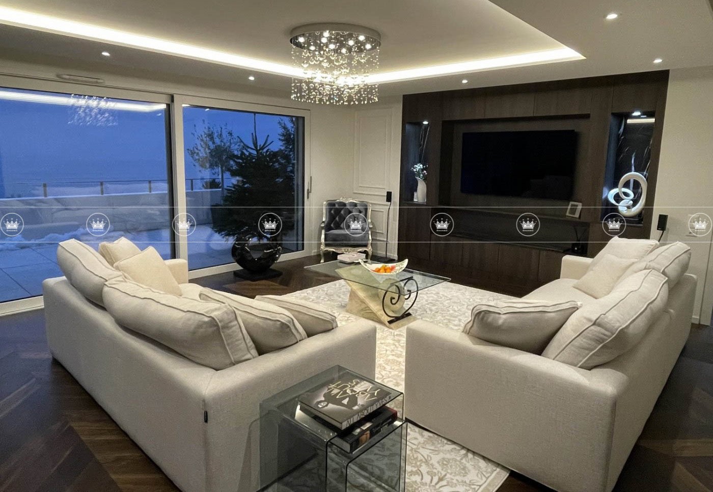 MẪU ĐÈN CHÙM PHA LÊ - ĐÈN TRANG TRÍ ĐẸP, SANG TRỌNG 15