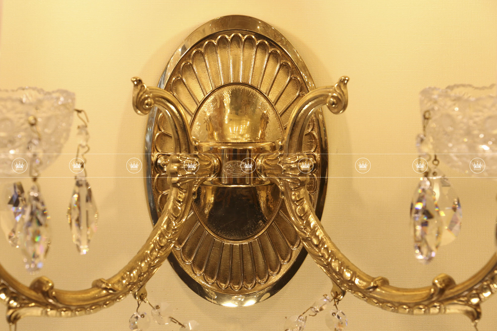 ĐÈN TƯỜNG ĐỒNG CR 0006/02/20 BRASS ANTIQUE WL 3