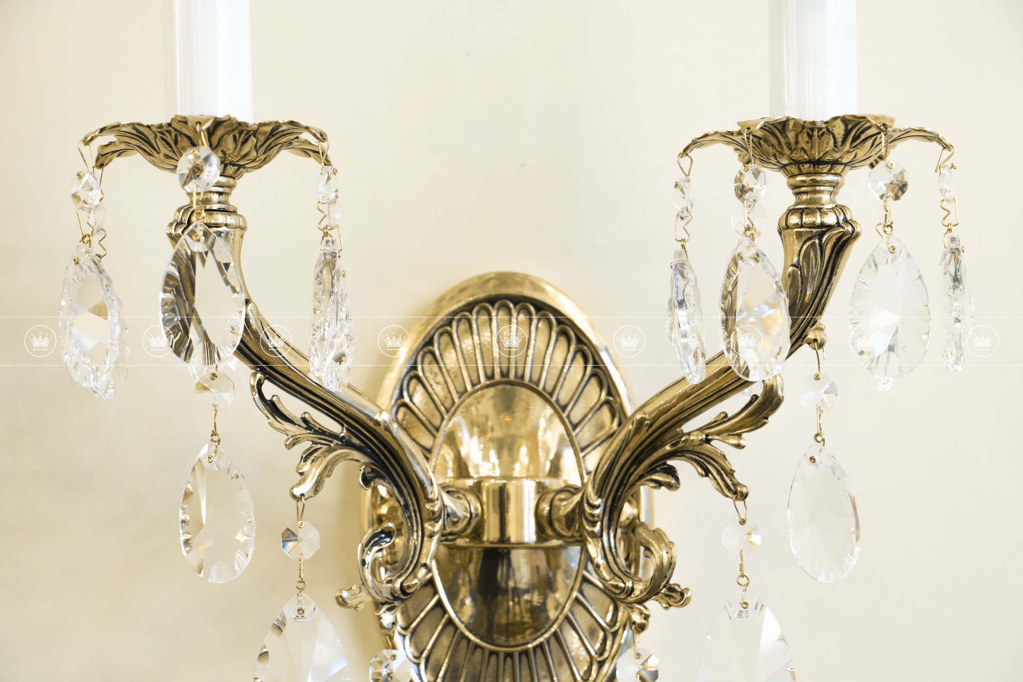 ĐÈN TƯỜNG ĐỒNG ISIS II BRASS ANTIQUE WL 2