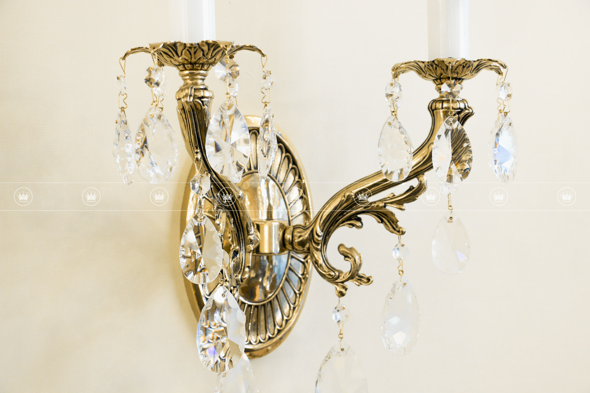 ĐÈN TƯỜNG ĐỒNG ISIS II BRASS ANTIQUE WL 4