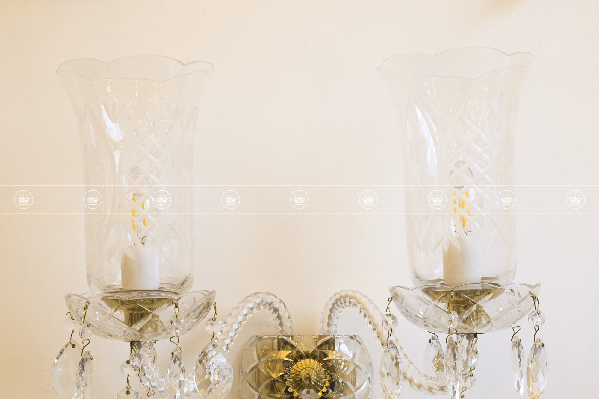 ĐÈN TƯỜNG PHA LÊ LW02 Crystal-DT 4
