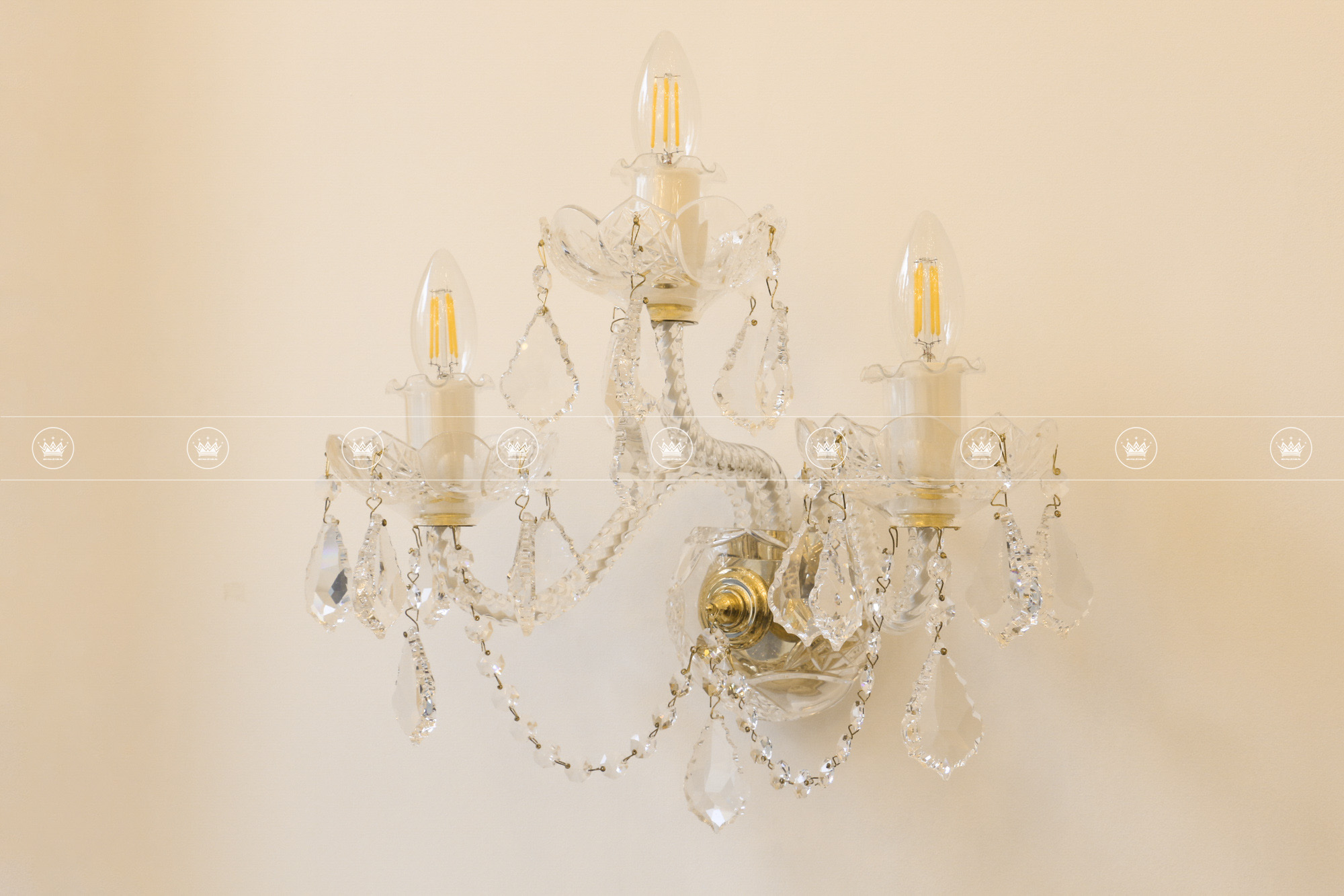 ĐÈN TƯỜNG PHA LÊ LW03 Galaxy-crystal SE 2