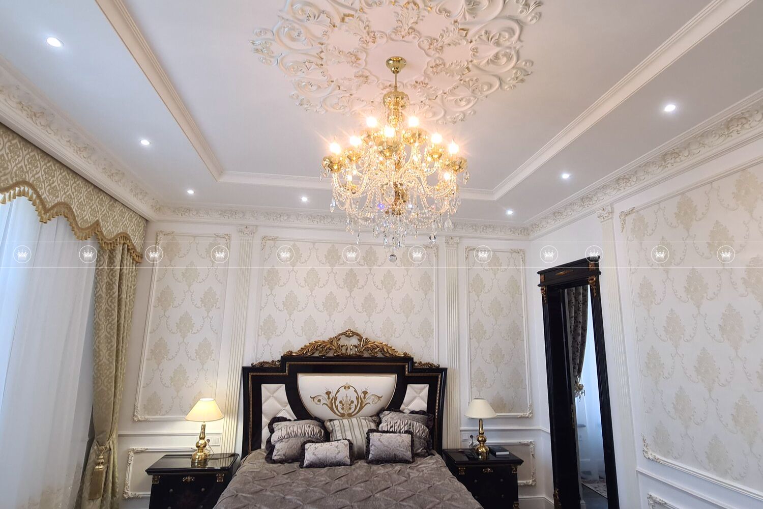 Dịch vụ vệ sinh đèn chùm phòng ngủ chuyên nghiệp tại nhà Anh Minh