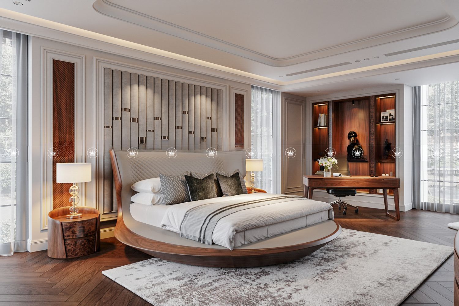 Tư vấn thiết kế không gian đèn phòng ngủ