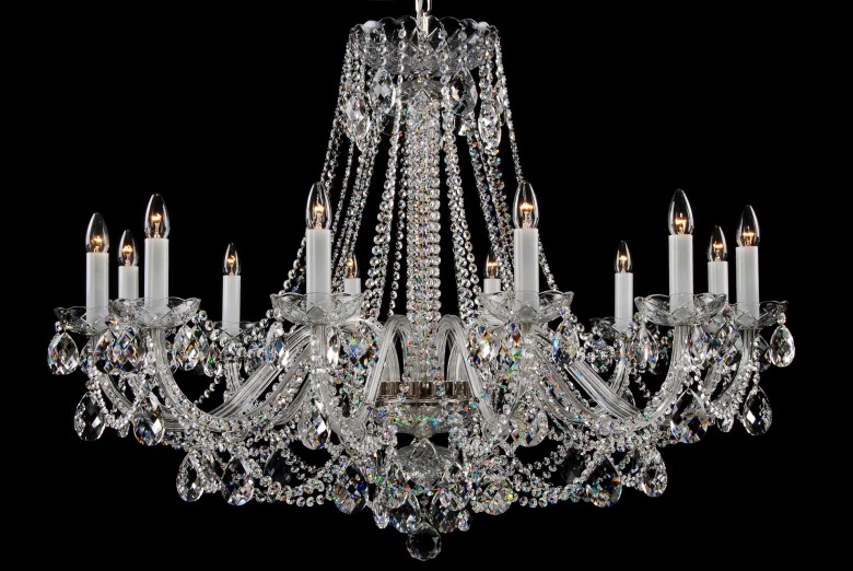 ĐÈN CHÙM PHA LÊ LC12 Crystal-XLS 