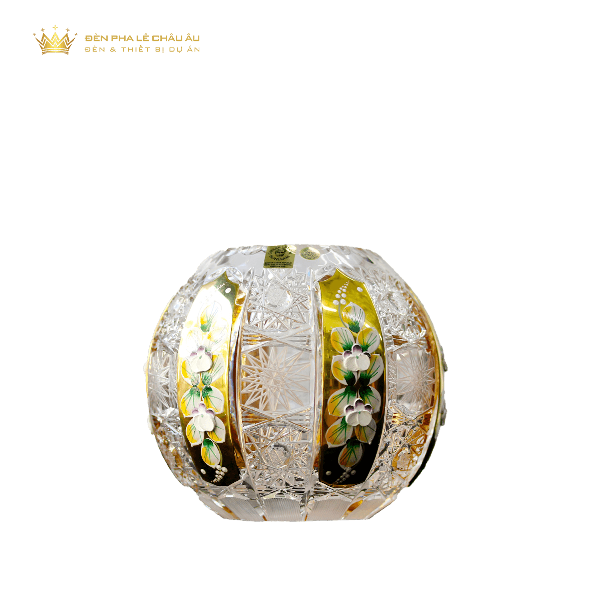 BÌNH HOA PHA LÊ MẠ VÀNG 80469-72C31-150 