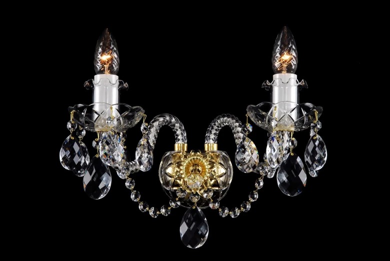 ĐÈN TƯỜNG PHA LÊ LW02 Crystal 
