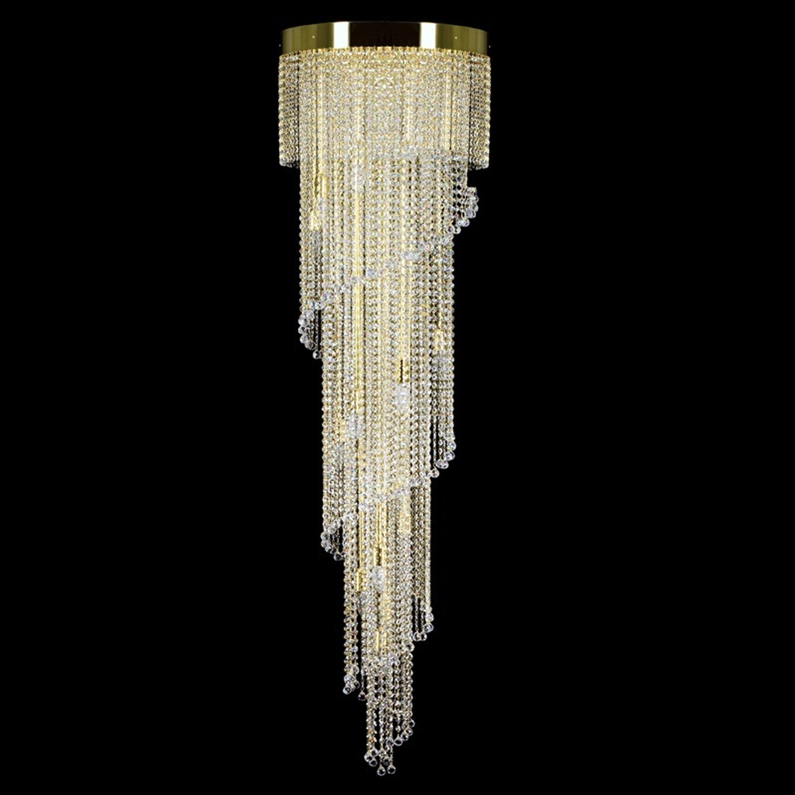 ĐÈN THÔNG TẦNG PHA LÊ SPIRAL 500x1800 BALLS 