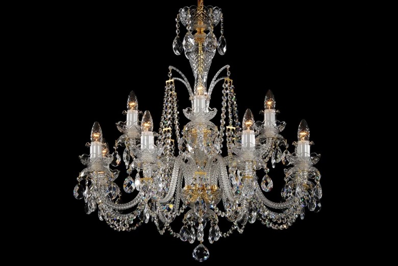 ĐÈN CHÙM PHA LÊ LC12 Crystal-2D 