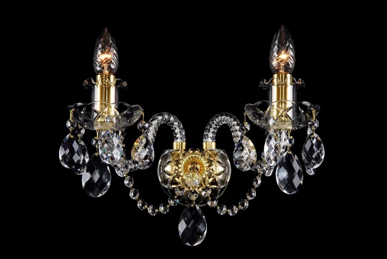 ĐÈN TƯỜNG PHA LÊ LW02 Crystal-G 