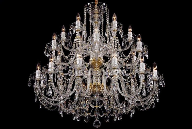 ĐÈN CHÙM PHA LÊ LC24 Crystal-XL 