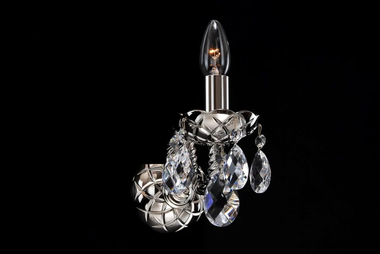 ĐÈN TƯỜNG ĐỒNG LW01 Coated crystal-DS 