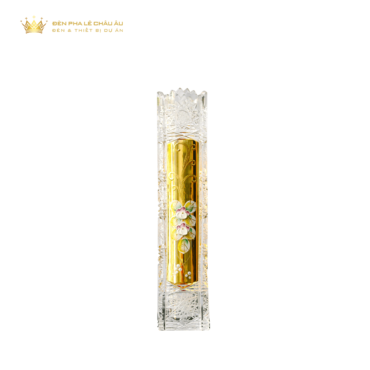 BÌNH HOA PHA LÊ MẠ VÀNG 80108-72C31-255 