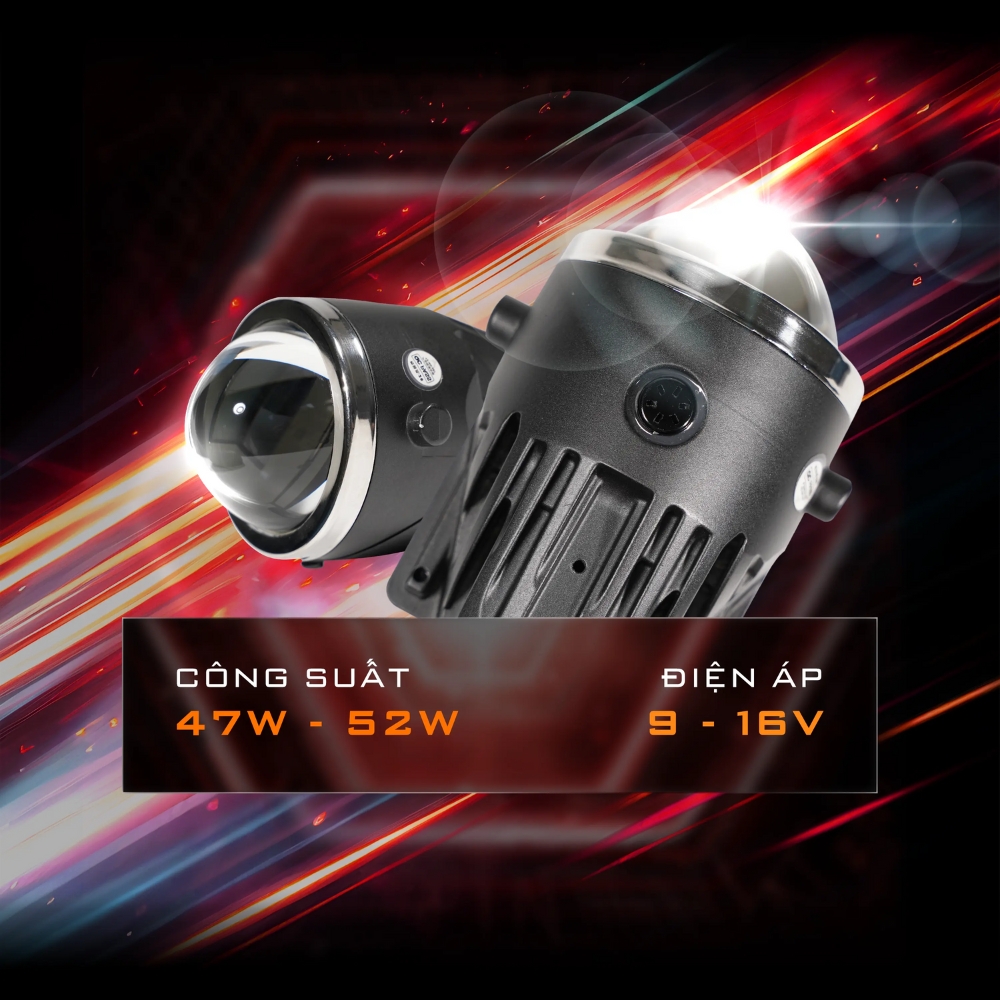 Bi Gầm Xe Ô Tô Ant New Arrival Led Fog Light 2.0 Inch - Aozoom 2