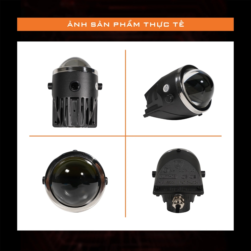 Bi Gầm Xe Ô Tô Ant New Arrival Led Fog Light 2.0 Inch - Aozoom 5