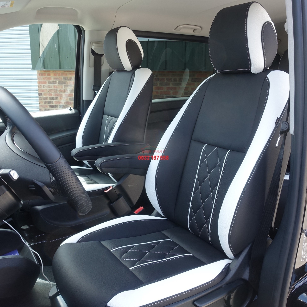 Bọc Da Ghế Ô Tô Xe Mercedes-Benz Vito 5 Seater 
