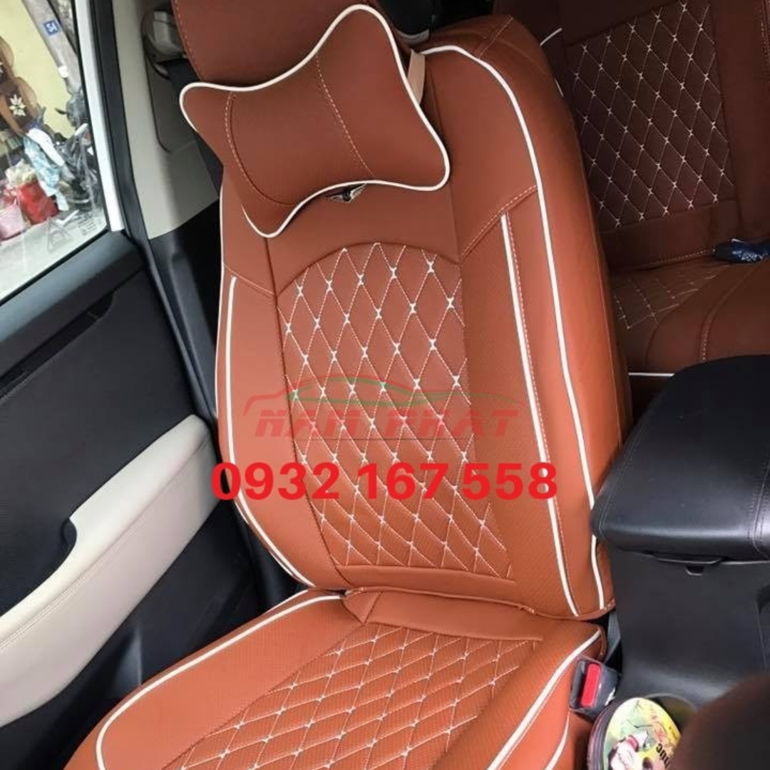 Bọc Ghế Fortuner 2017 Da Ý Cao Cấp Chuyên Nghiệp 2