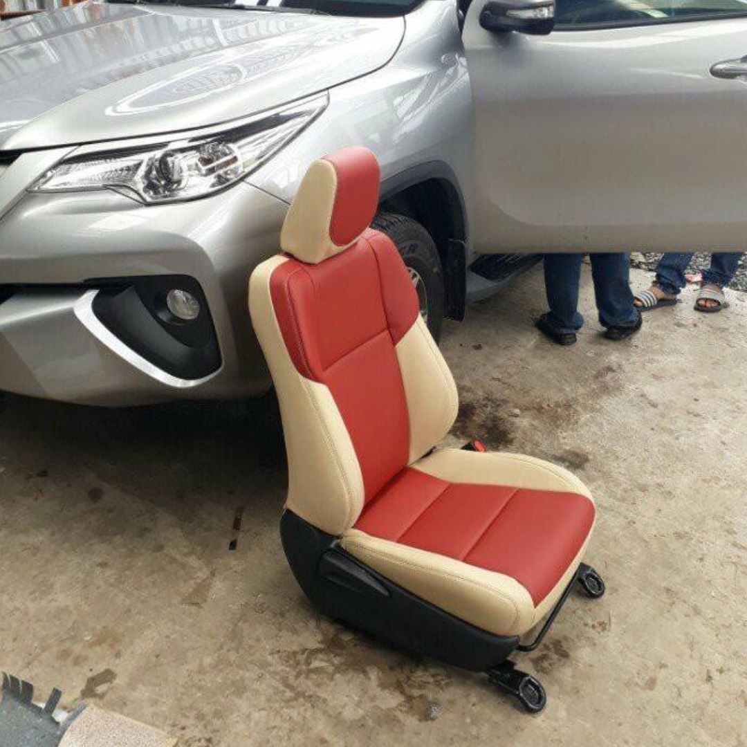 Bọc Ghế Fortuner 2017 Da Ý Cao Cấp Chuyên Nghiệp 3