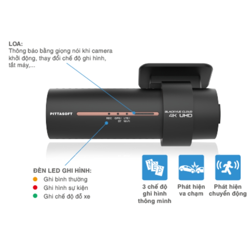 Camera Hành Trình Ôto 4 K Blackvue Dr900X-2Ch Plus 2