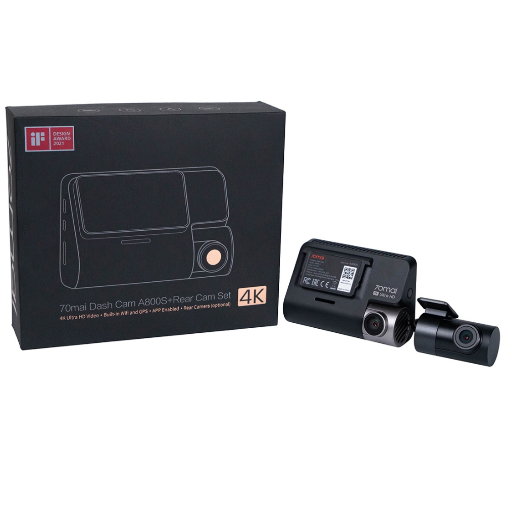 Camera Hành Trình Xiaomi 70mai A800 S 4 K Full Hd 1