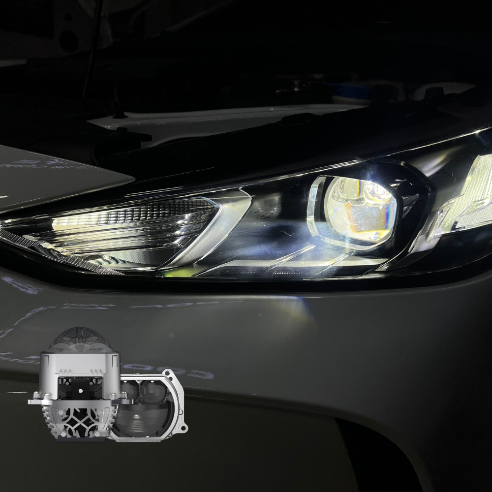 Đèn Pha Bi Led Ô Tô Square V3 - Aozoom 3