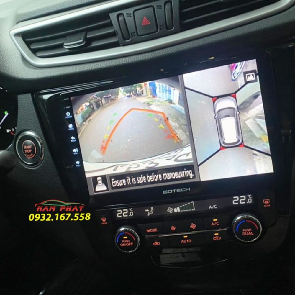 Màn Gotech Cho Nissan - X Trail 2020 Giá Rẻ Chất Lượng 3
