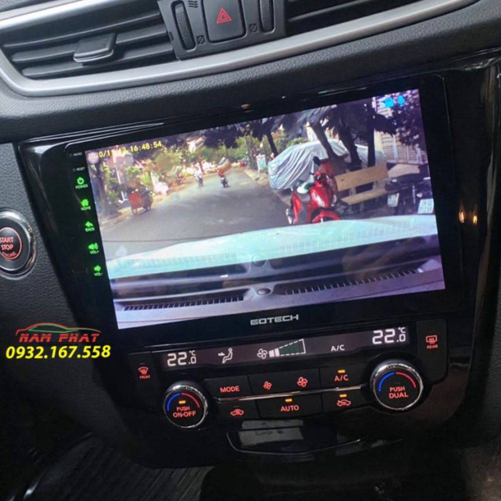 Màn Gotech Cho Nissan - X Trail 2020 Giá Rẻ Chất Lượng 4