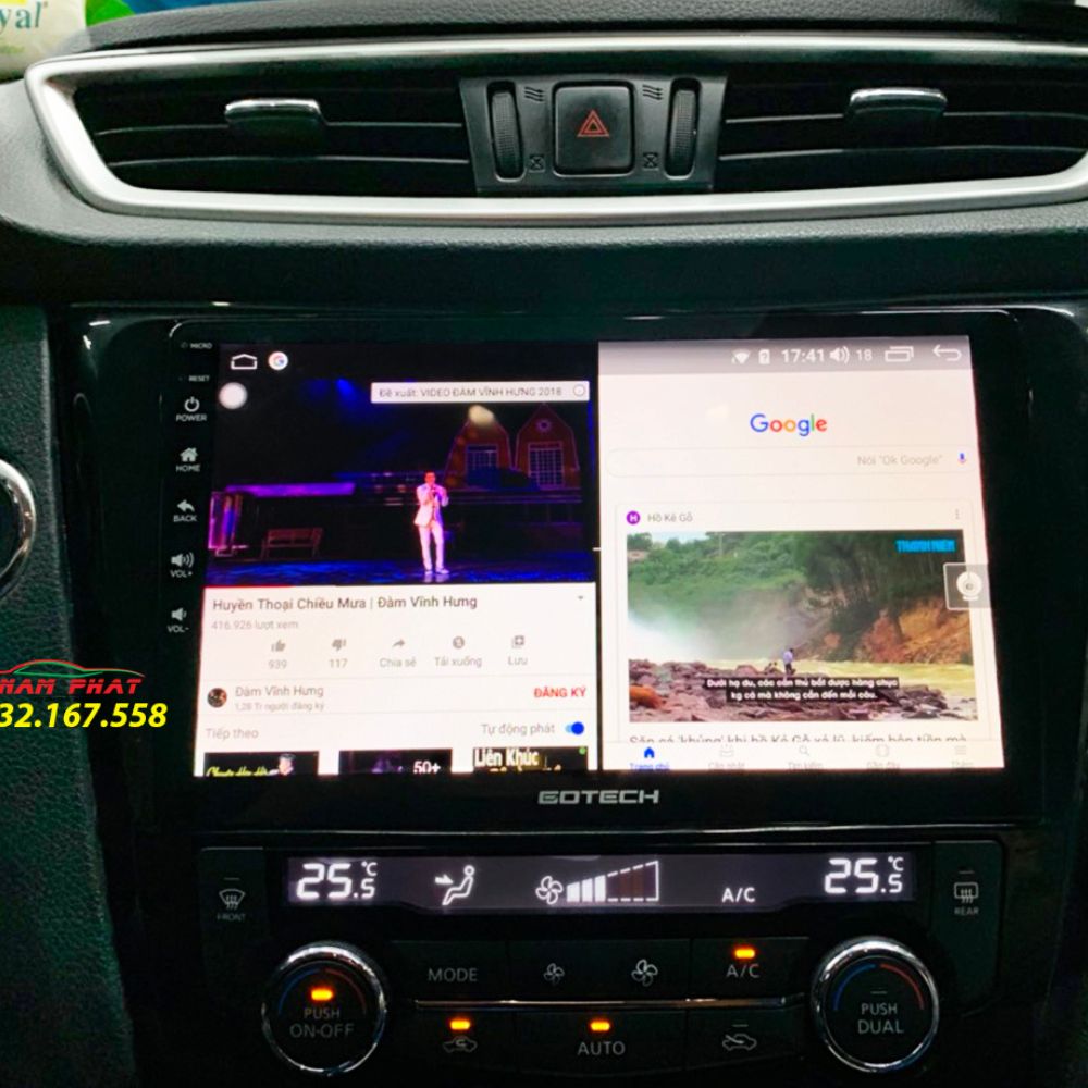 Màn Gotech Cho Nissan - X Trail 2020 Giá Rẻ Chất Lượng 5