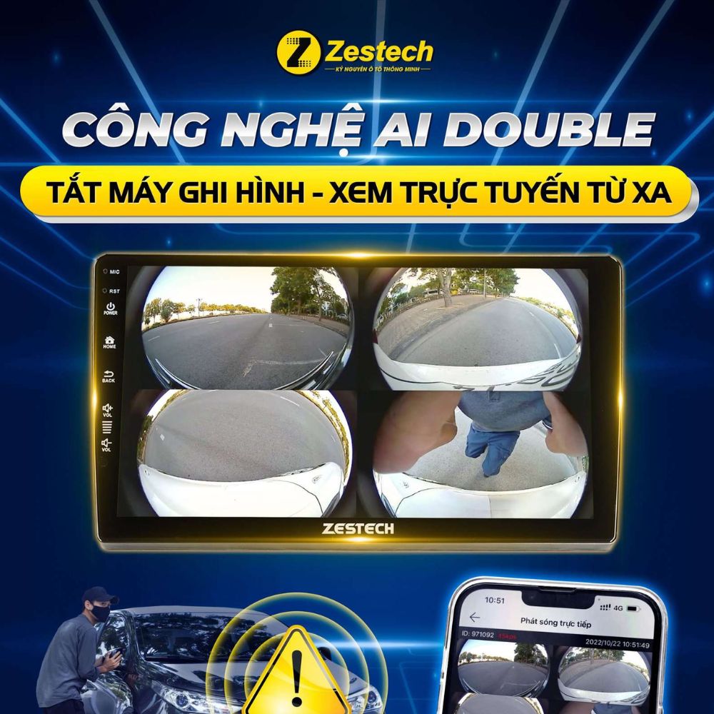 Màn Hình Android Ô Tô  Zestech Z800+ Base 1