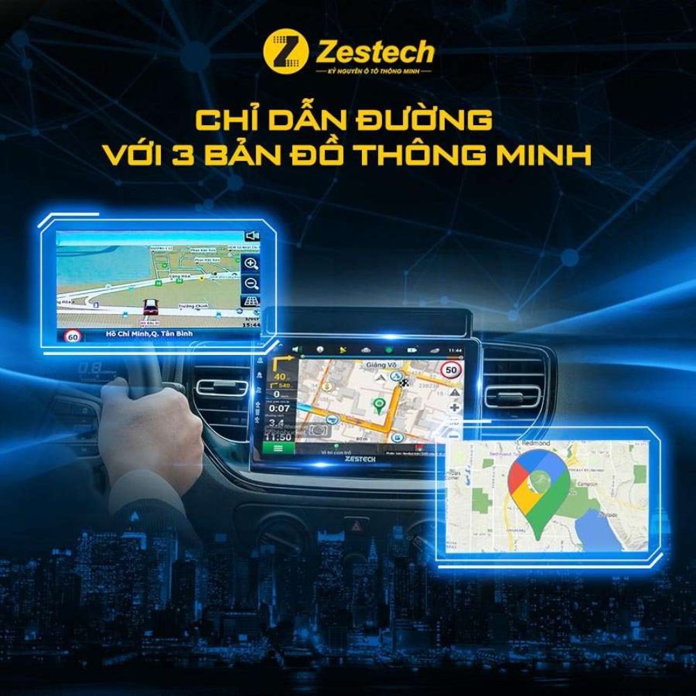 Màn Hình Android Ô Tô  Zestech Z800+ Base 4