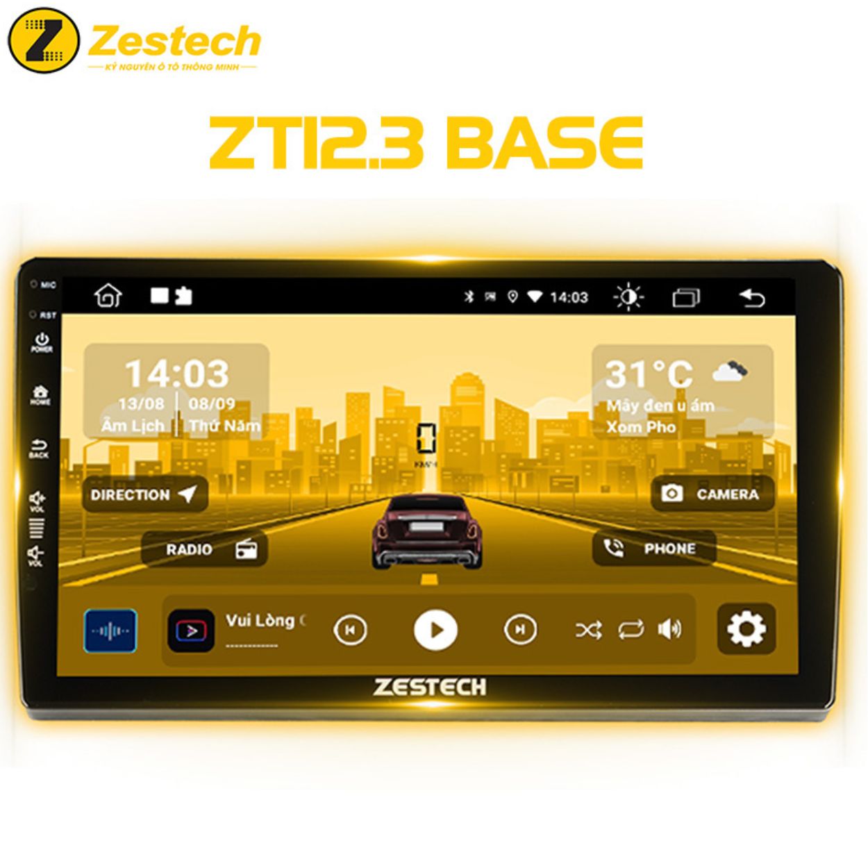 Màn Hình Android Zestech ZT12.3 Base 1