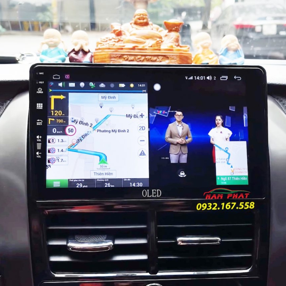 Màn Hình Ô Tô Oled C8s Thông Minh Chính Hãng Giá Rẻ 1