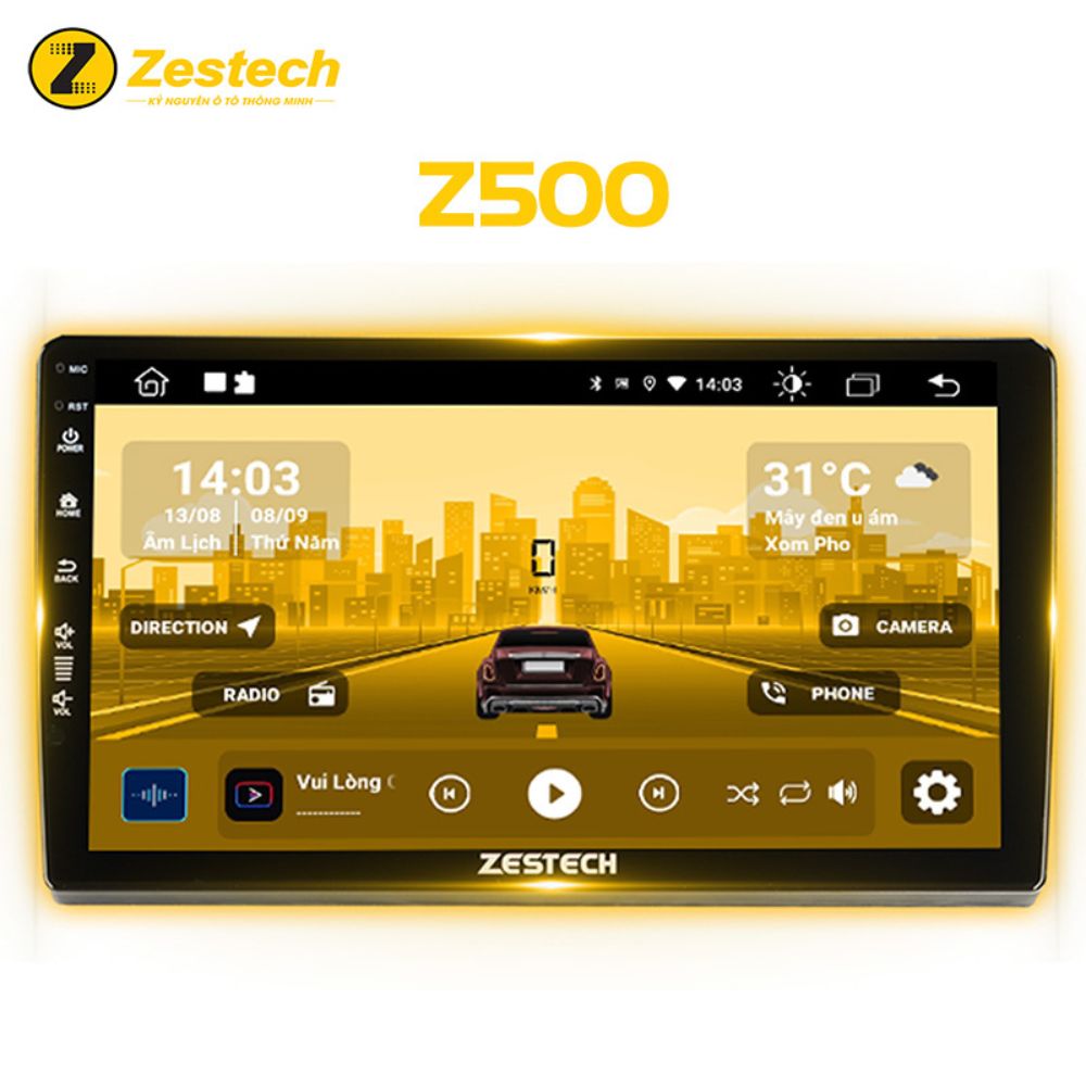 Màn Hình Zestech Z500 Cho Ô Tô 2