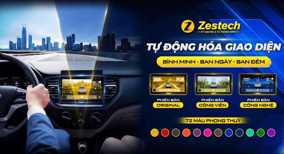 Zestech 360 Base Màn Hình Thông Minh Cho Ô Tô 4