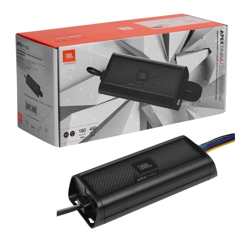 Amply Ô Tô 4 Kênh Lắp Xe Ô Tô JBL PA 454 