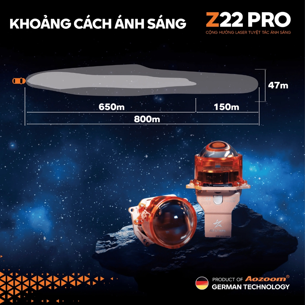 Bi Led Laser Aozoom Z22 Pro Light Chính Hãng Giá Tốt 6