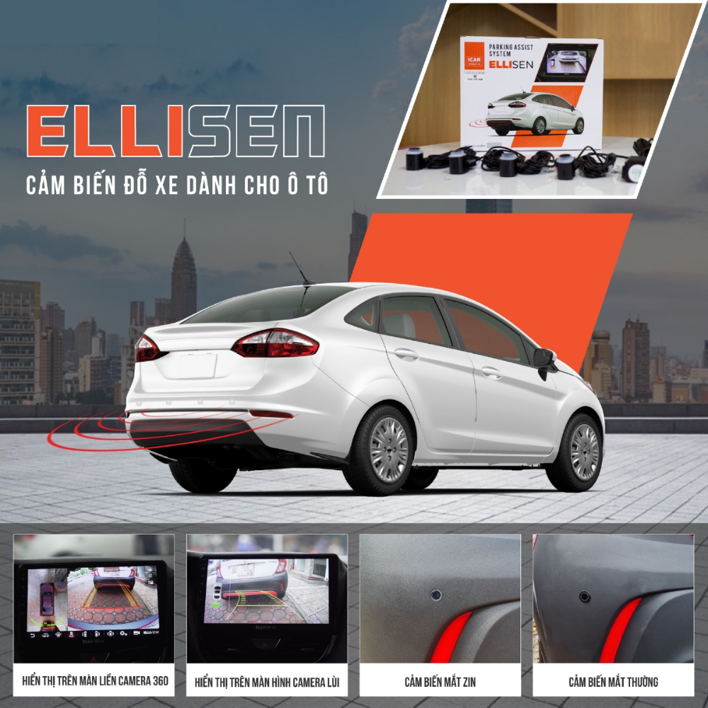 Cảm Biến Đỗ Xe Icar Ellisen S46 2