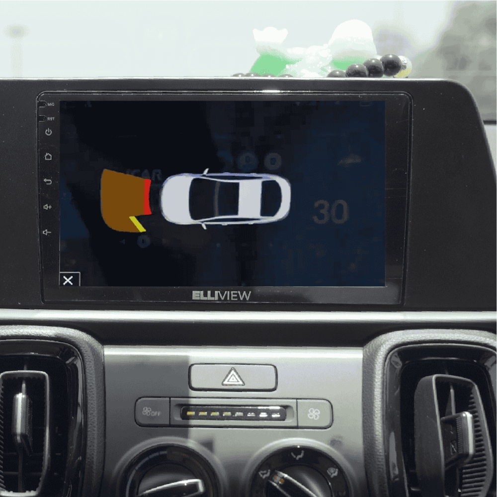 Cảm Biến Lùi Ô Tô Hỗ Trợ Đỗ Xe ICAR Ellisen E48 2