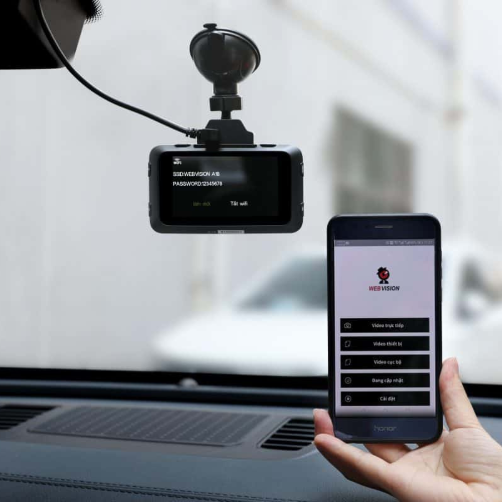 CAMERA HÀNH TRÌNH WEBVISION A18 3