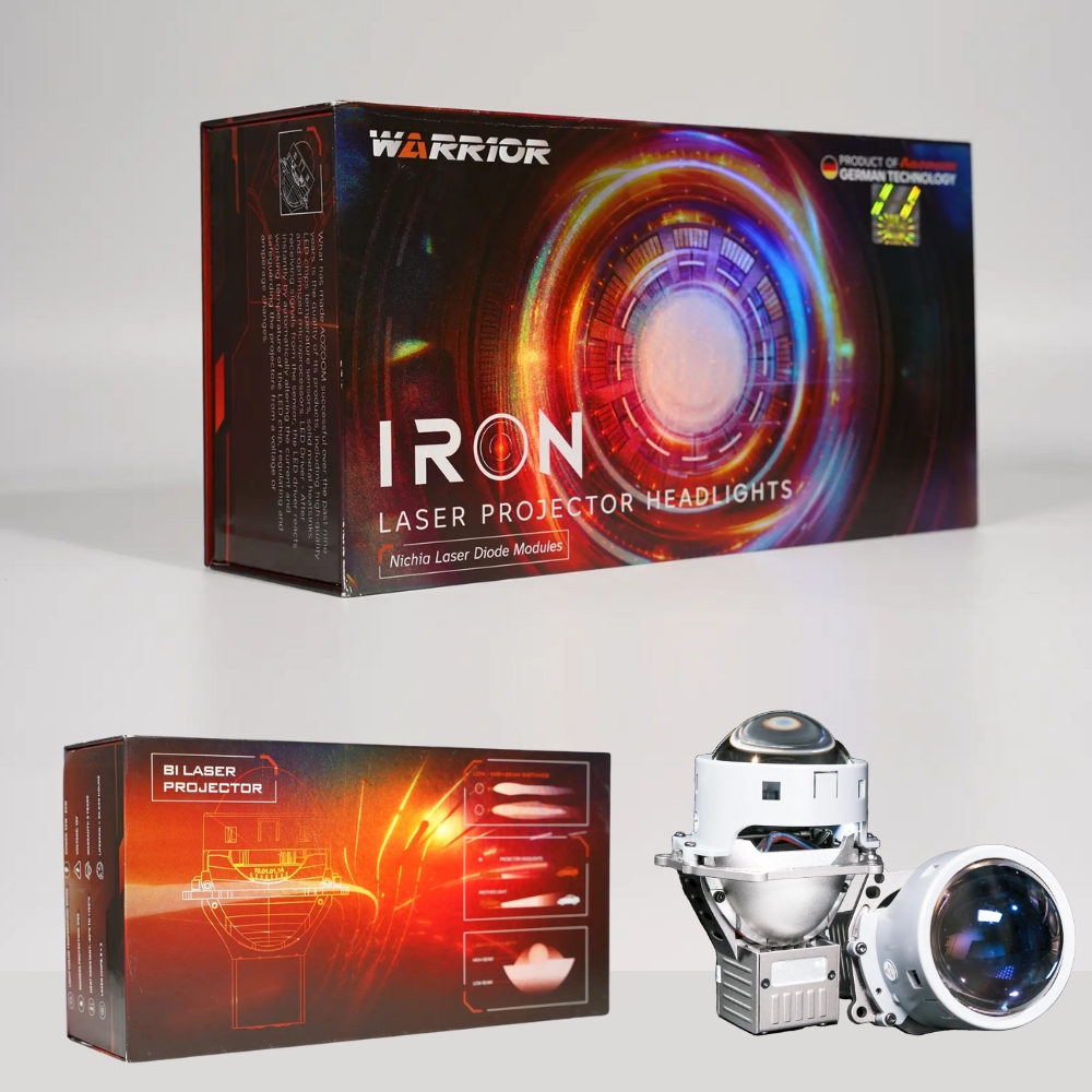 Đèn Bi Pha Ô Tô Laser Iron Light - Aozoom 2