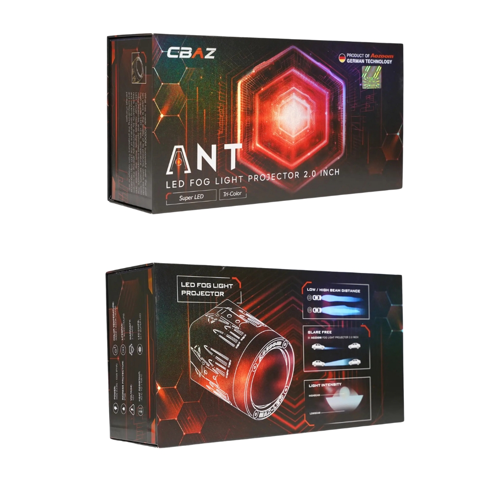 Bi Gầm Ô Tô Led Ant Fog Light 2.0 Inch - Aozoom 