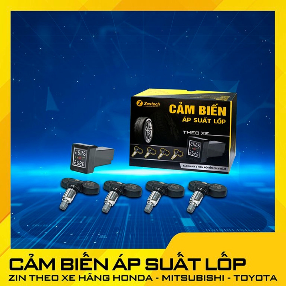 Cảm Biến Áp Suất Lốp Ô Tô Theo Xe 
