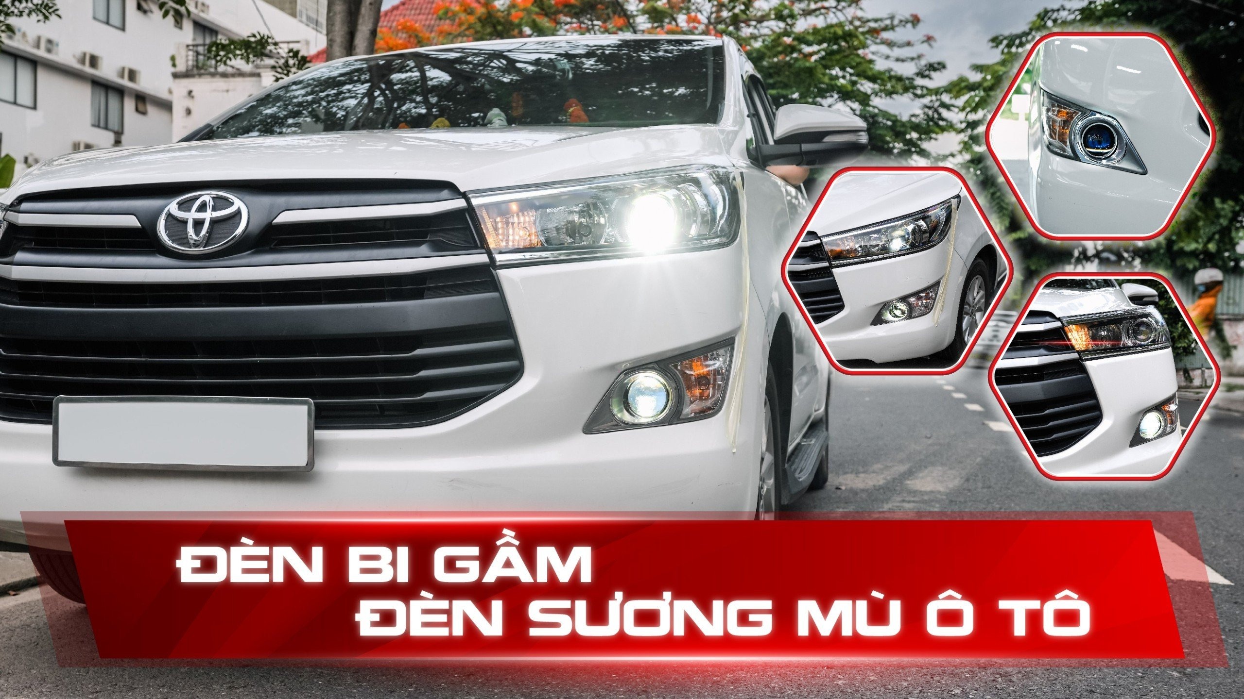 Đèn Sương Mù Xe Ô Tô Chính Hãng, Siêu Sáng, Đảm Bảo Uy Tín, Bảo Hành 1 Đổi 1 3